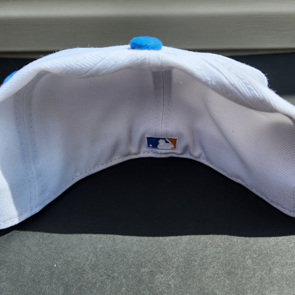 New Era LA ANGELES FITTED 7 5/8 Hat Match Air Jordan 3 wizards - Picture 4 of 5